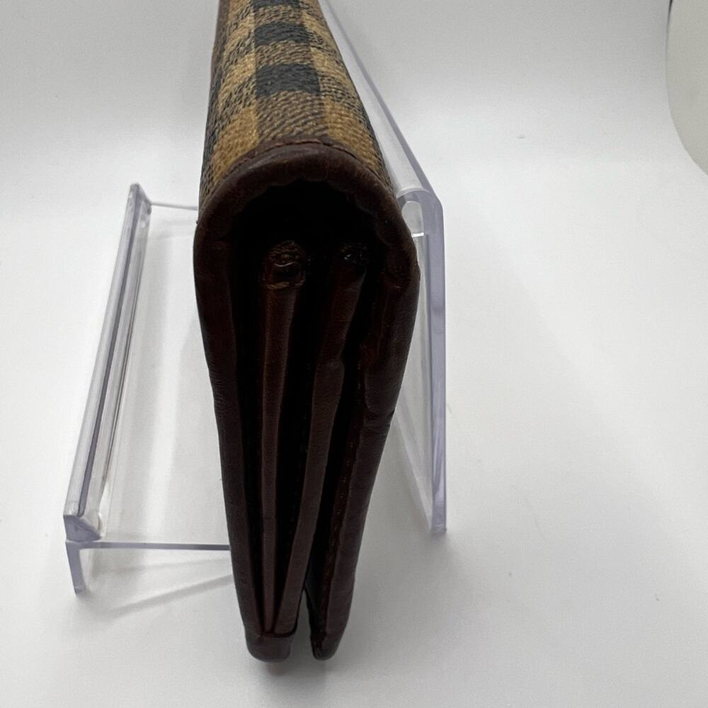 GUC Burberry Brown Nova Check Long Wallet - Picture 3 of 10